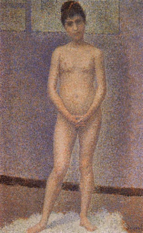 Georges Seurat Standing Female Nude Germany oil painting art
